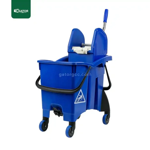 Filmop 30LTR Double Split Bucket Trolley blue Gator BT15