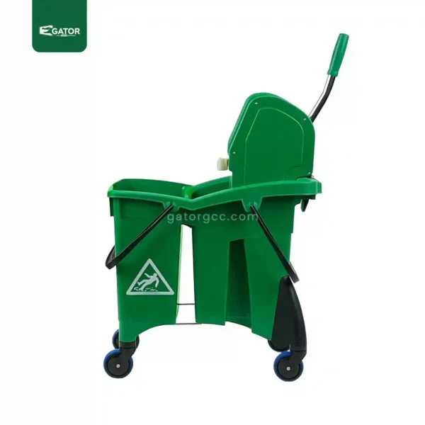 Filmop 30LTR Double Split Bucket Trolley side Gator BT15