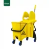 Filmop 30LTR Double Split Bucket Trolley yellow Gator BT15