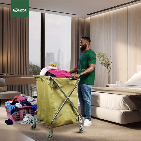 Foldable Laundry Cart live Gator ST03