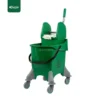 Green Filmop Single Mop Bucket Trolley 30L Gator BT18G