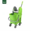 Green Single Mop Bucket Trolley 22L BT30