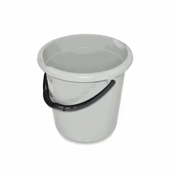 Grey Plastic Bucket With Handle Supplier Gator MB15A