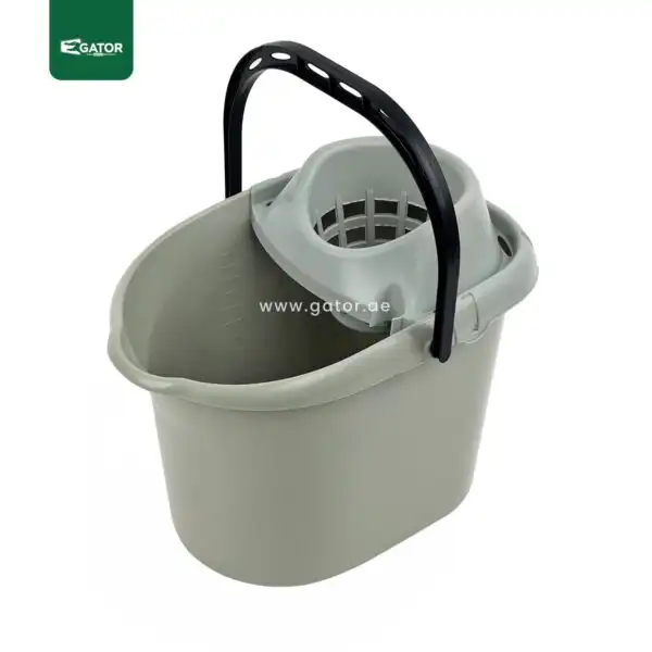 Grey Plastic Mop Bucket Supplier Gator MB12A