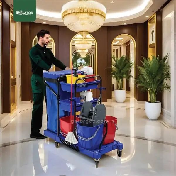 Janitorial Cart With Wringer filmop live gator ST10