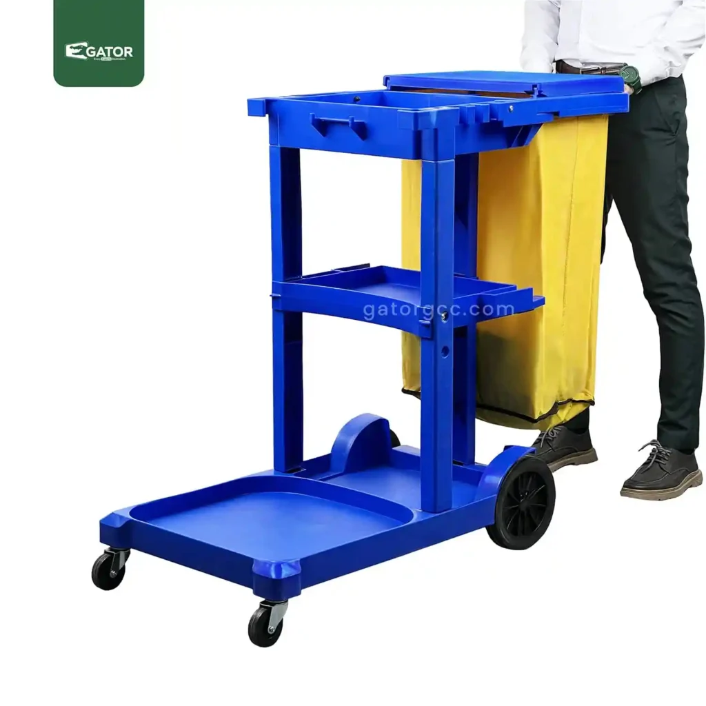 Janitorial Multipurpose Service Trolley Gator UAE ST06B