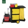 Janitorial Service Cart Multifunctional Cleaning Trolley side Gator UAE ST59K