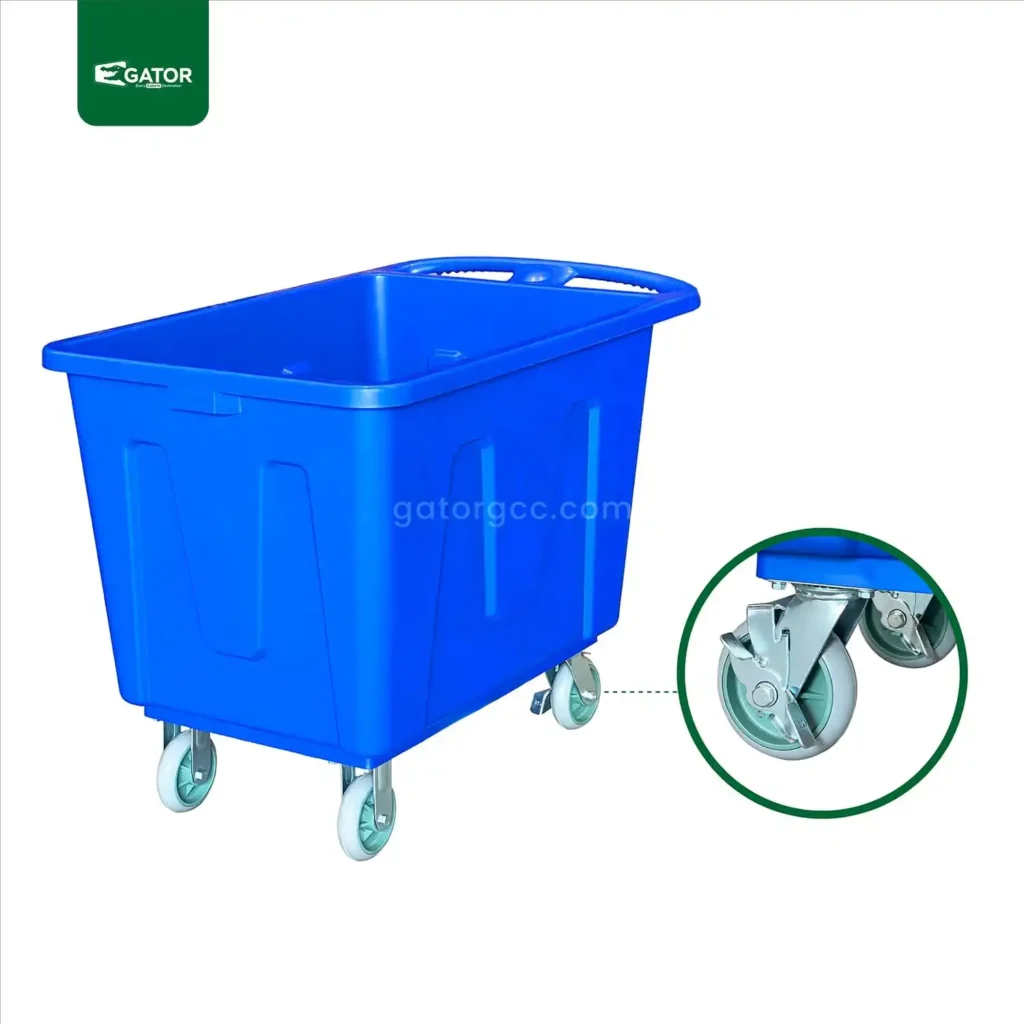 Large Plastic Laundry Cart ST57B
