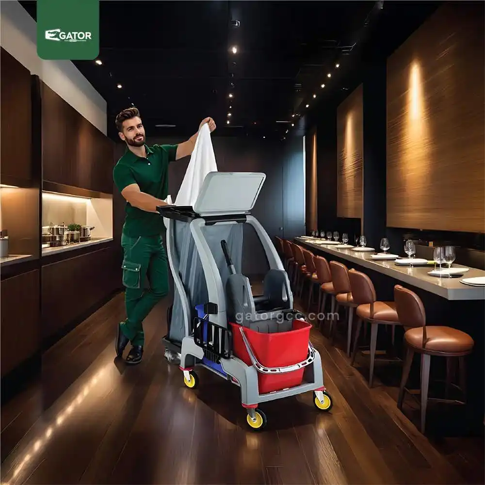 Multifunction Janitor Trolley Jr Size live photo Gator ST50