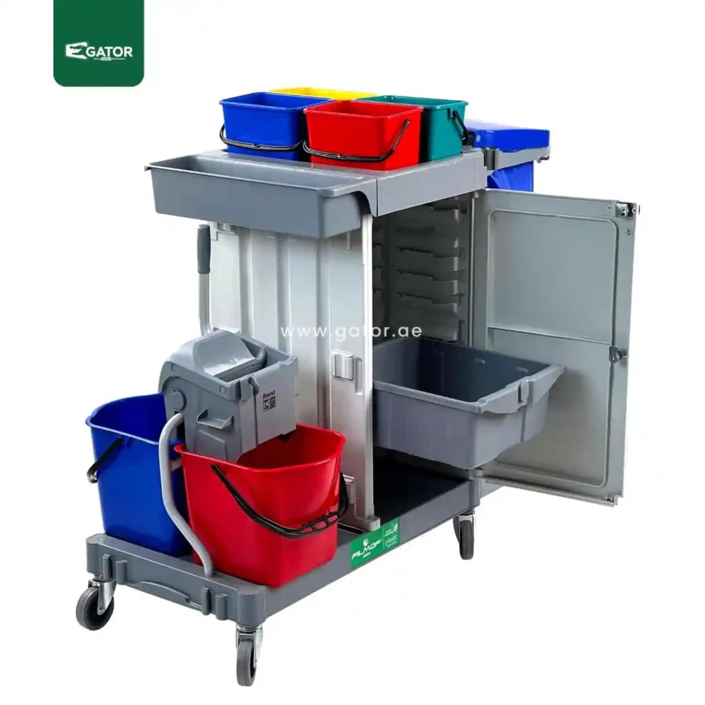 Multifunction Janitorial Trolley Cleaning Cart Gator ST29