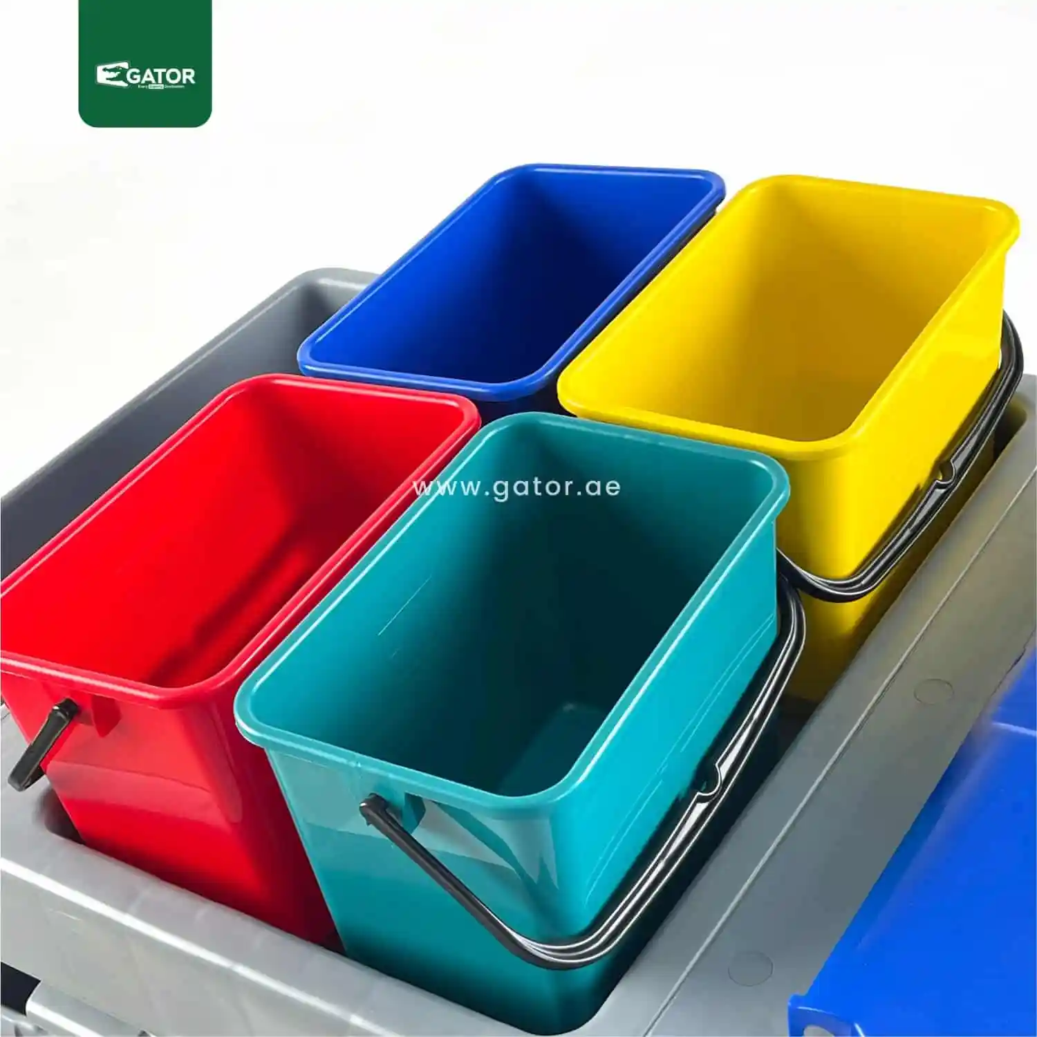 Multifunction Janitorial Trolley Cleaning Cart buckets Gator ST29