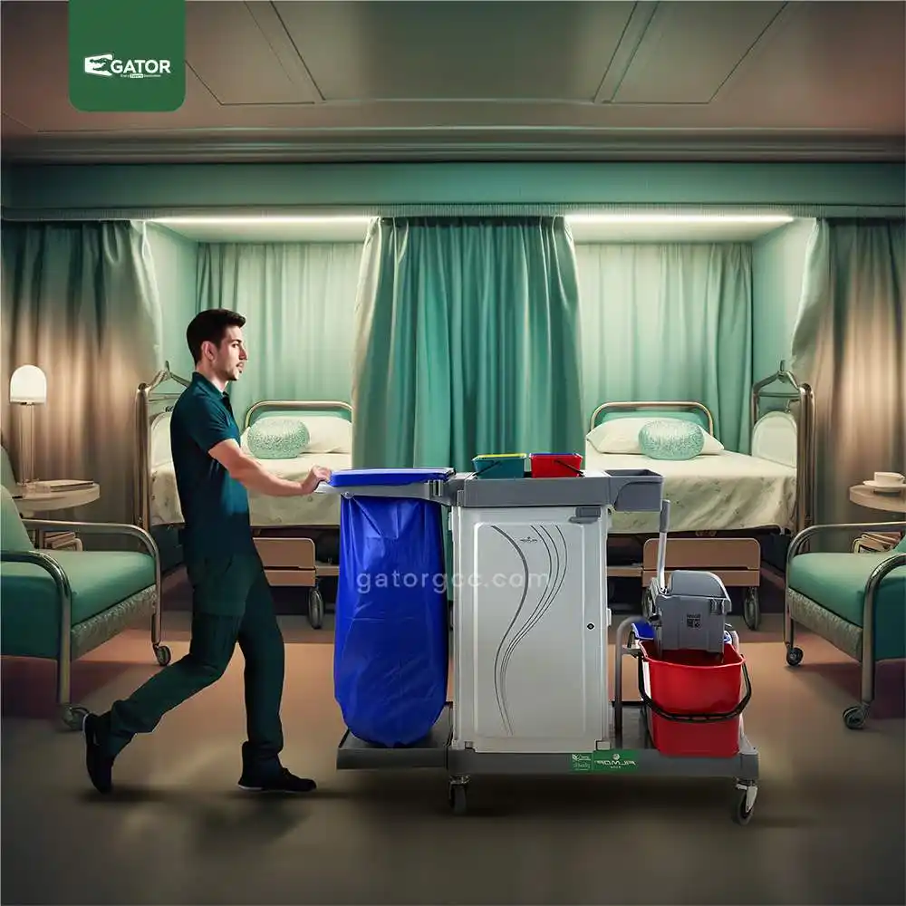 Multifunction Janitorial Trolley Cleaning Cart live Gator ST29