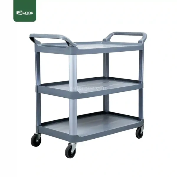 Plastic Service Trolley Gator grey ST01