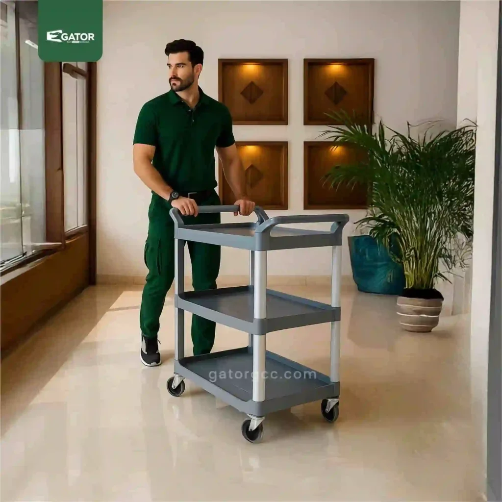 Plastic Service Trolley Gator live ST01