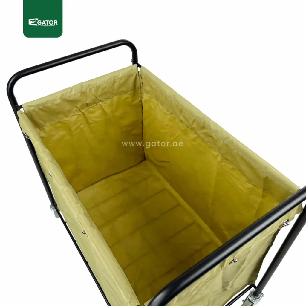 Rectangular Laundry Cart Gator inside ST05
