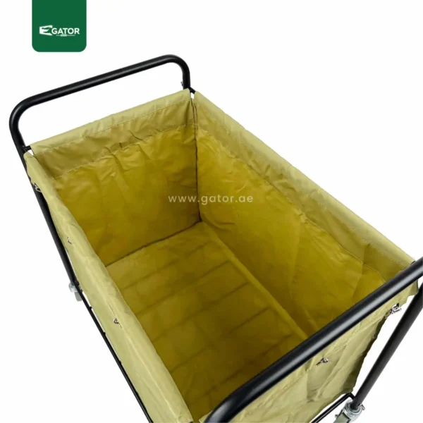 Rectangular Laundry Cart Gator inside ST05