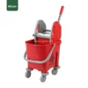 Red Single Mop Bucket Trolley 22L BT30