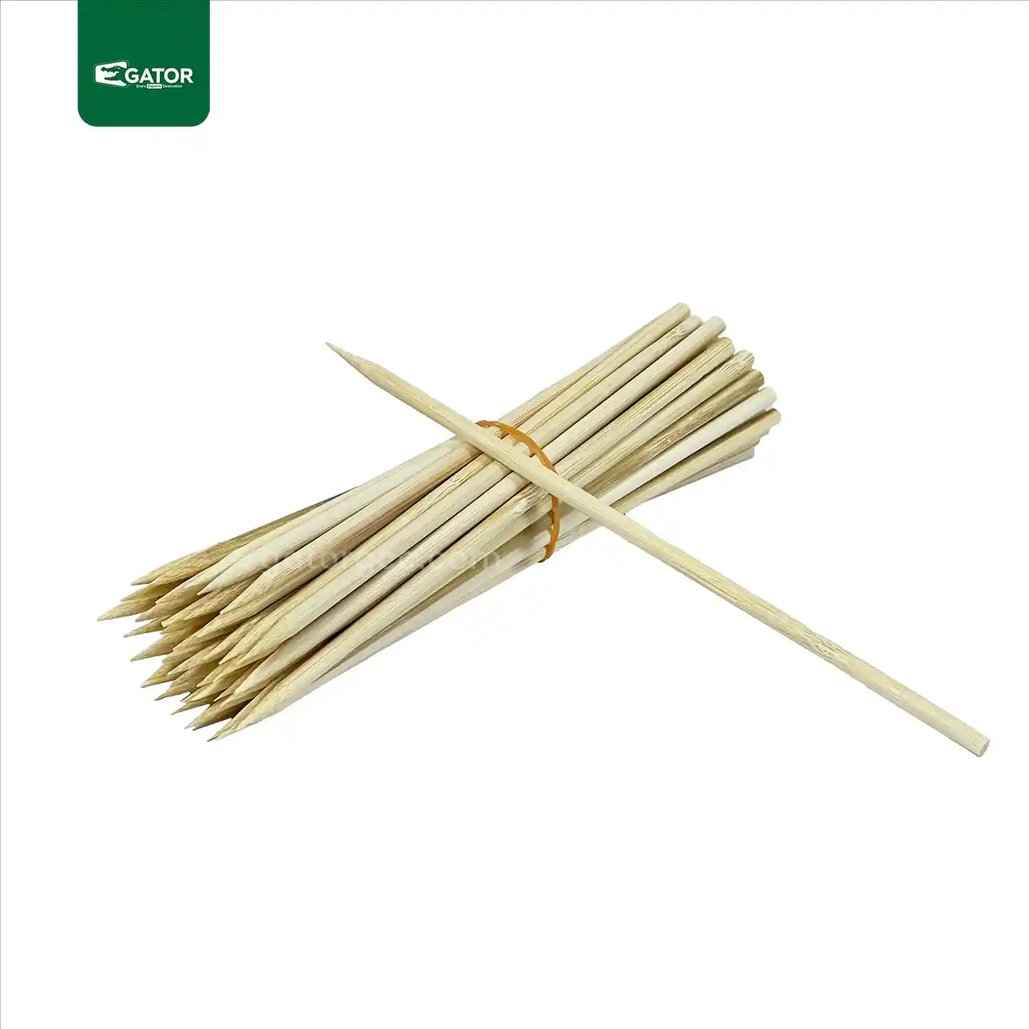 Round Bamboo Skewer Gator BS15