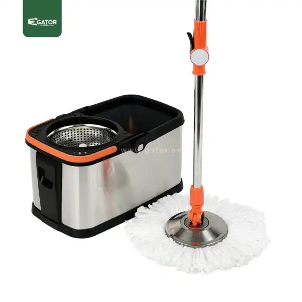 Stainless Steel Spin Mop Bucket Supplier Gator MB28