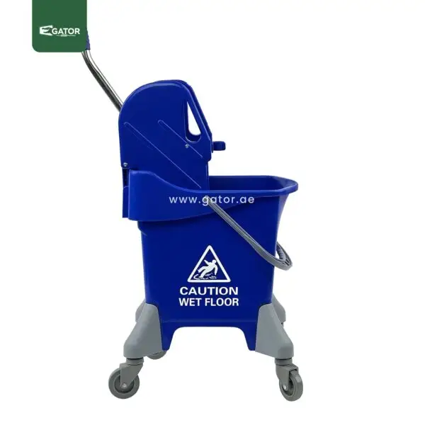 blue side Deluxe Wringer Mop Bucket 25L BT10B