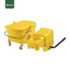 separate Yellow Single Bucket Mop Trolley 24L Gator BT14