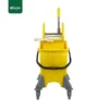 yellow Front view Filmop Single Mop Bucket Trolley 30L Gator BT18Y