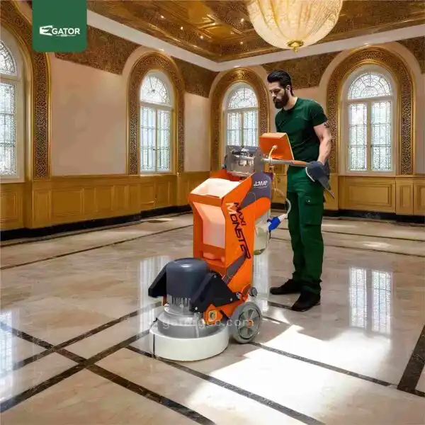 LMA Maxi Monster Floor Grinder & polishing machine live 1 Gator UAE LM13