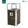 Stainless Steel Ashtray Bin Gator UAE RB36-50