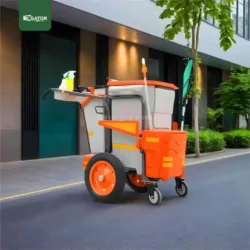 Live Garbage Collecting Trolley Gator UAE ST60