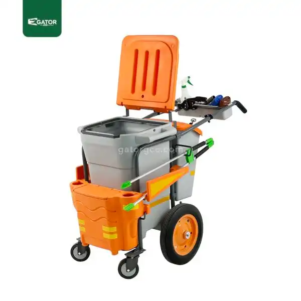 Open Garbage Collecting Trolley Gator UAE ST60