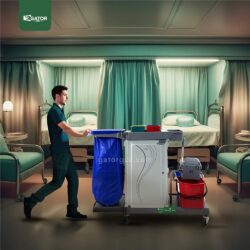 Multifunction Janitorial Trolley | Multi-Purpose Cleaning Cart | Filmop