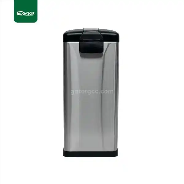 Back sideStainless Steel Pedal Trash Bin Gator SS09