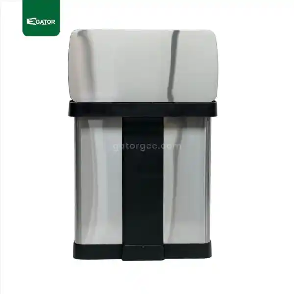 Backside Dual Compartment Trash Bin Gator UAE SS34