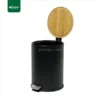 Black Open Pedal Trash Can Gator UAE SS30K