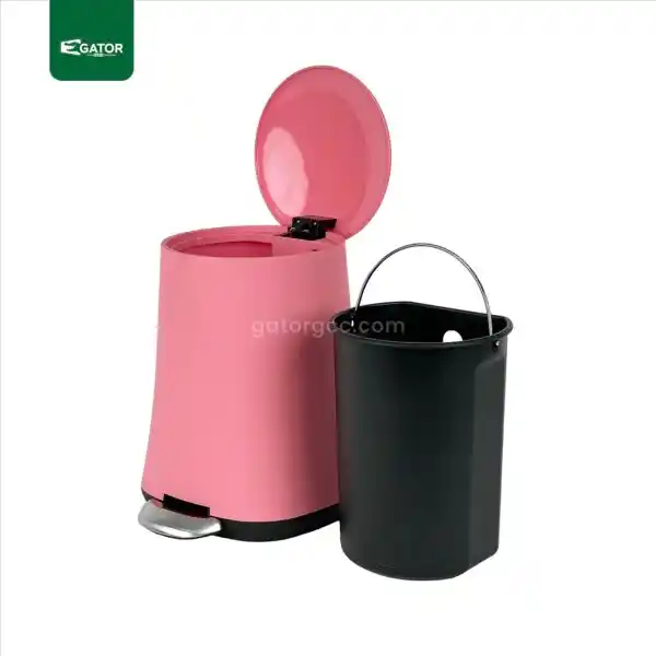 Inside 5L Pedal Waste Bin Gator UAE SS12-P