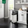 Live Stainless Steel Pedal Trash Bin Gator SS09