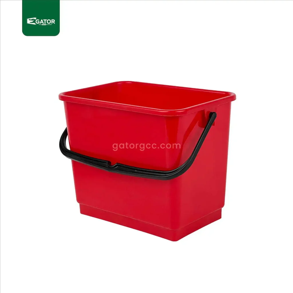 Red Round Plastic Bucket Supplier Gator MB08R