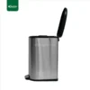Side Open Stainless Steel Pedal Trash Bin Gator SS09