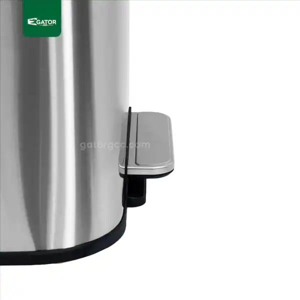 Side Pad Square Stainless Steel Pedal Bin Gator UAE SS33