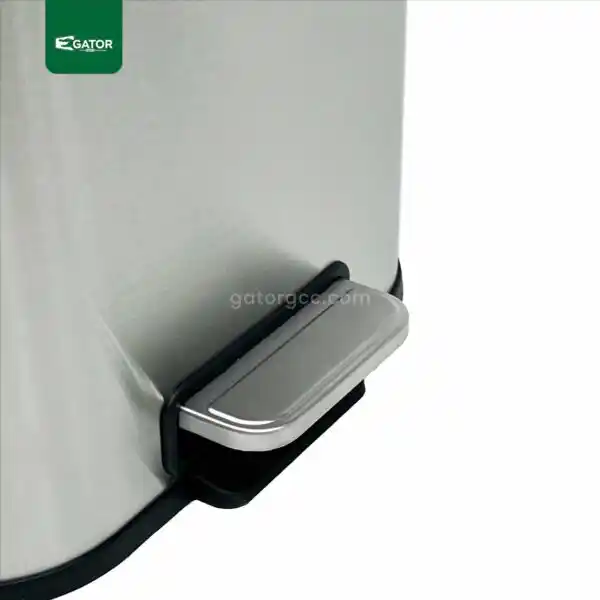 pad Square Stainless Steel Pedal Bin Gator UAE SS33