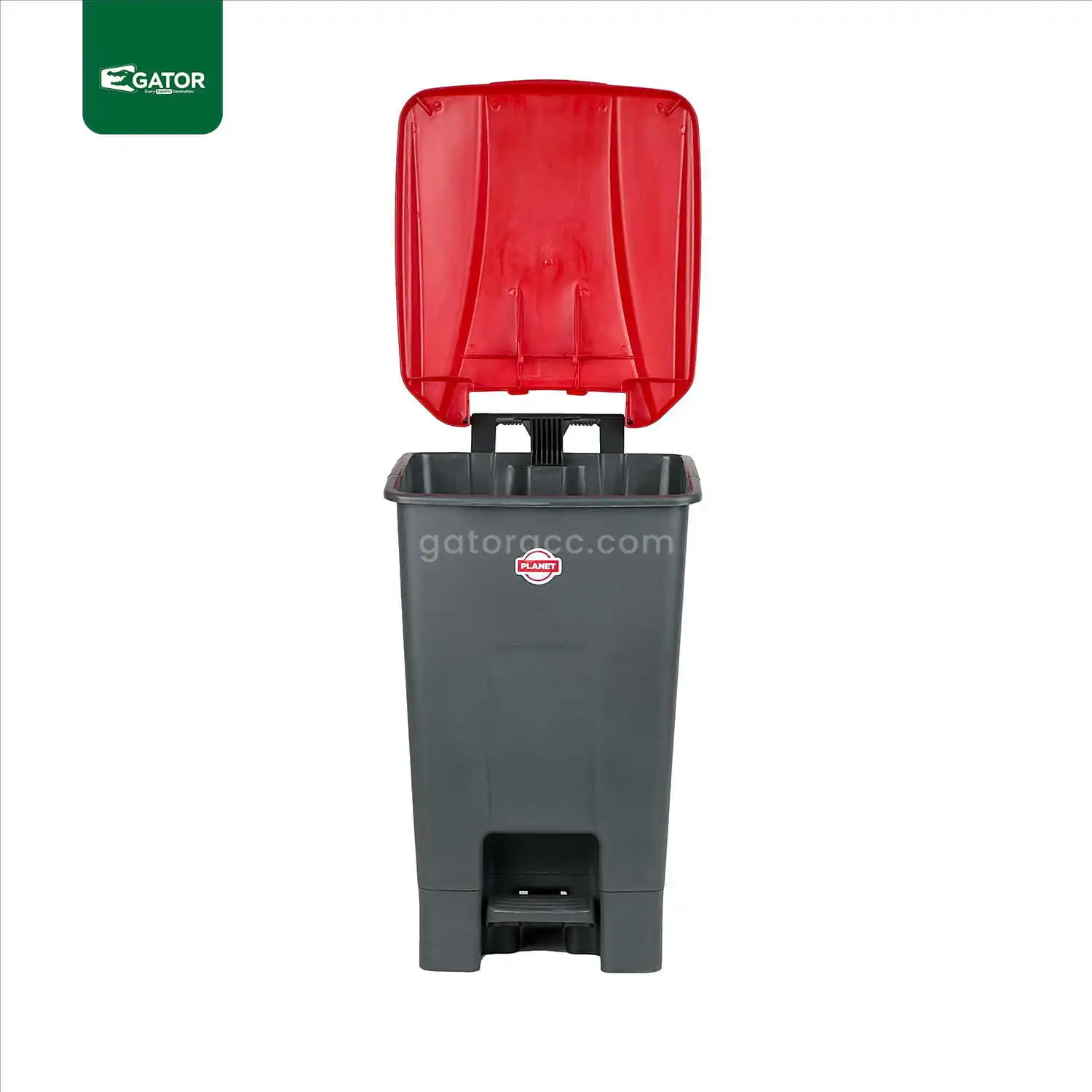 whole view 70L Pedal Trash Bin Gator GC58
