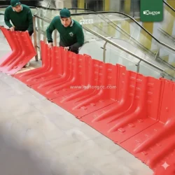 Dubai flood barrier gator cleaning