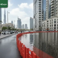 Dubai flood barrier gator cleaning equipment suppliers in UAE