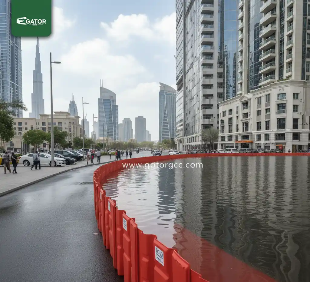 Dubai flood barrier gator cleaning equipment suppliers in UAE
