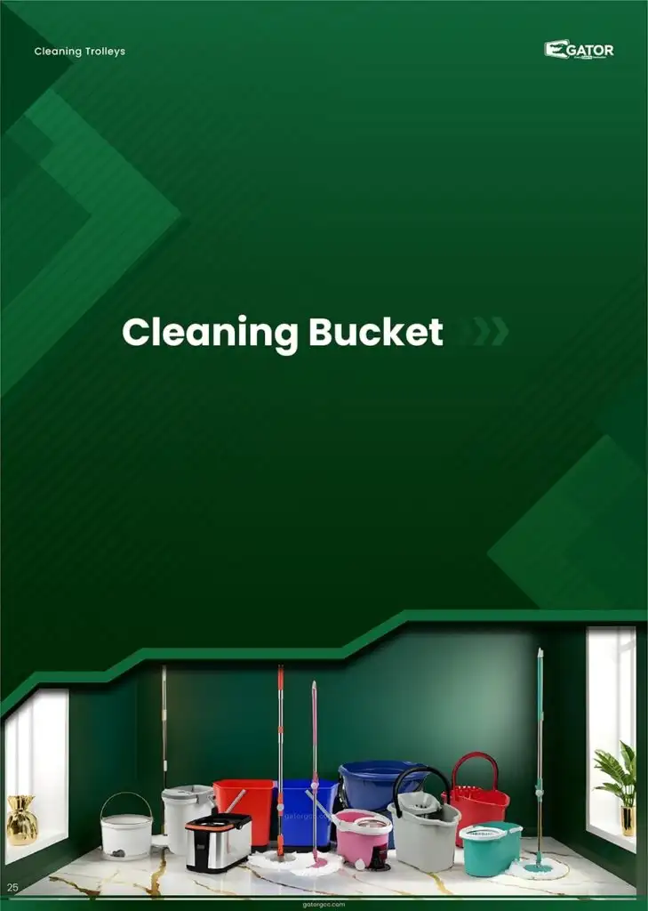 cleaning bucket cleaning trolley in dubai gator