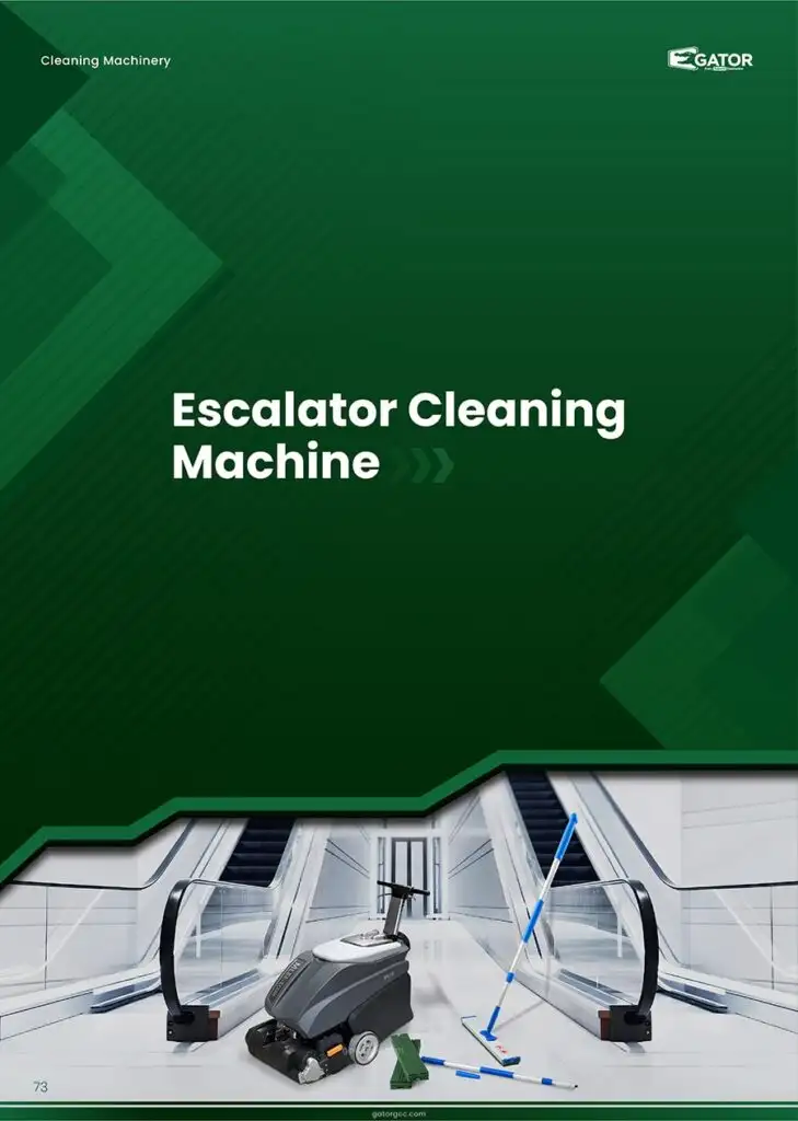 escalator cleaning machine cleaning machinery catalogue