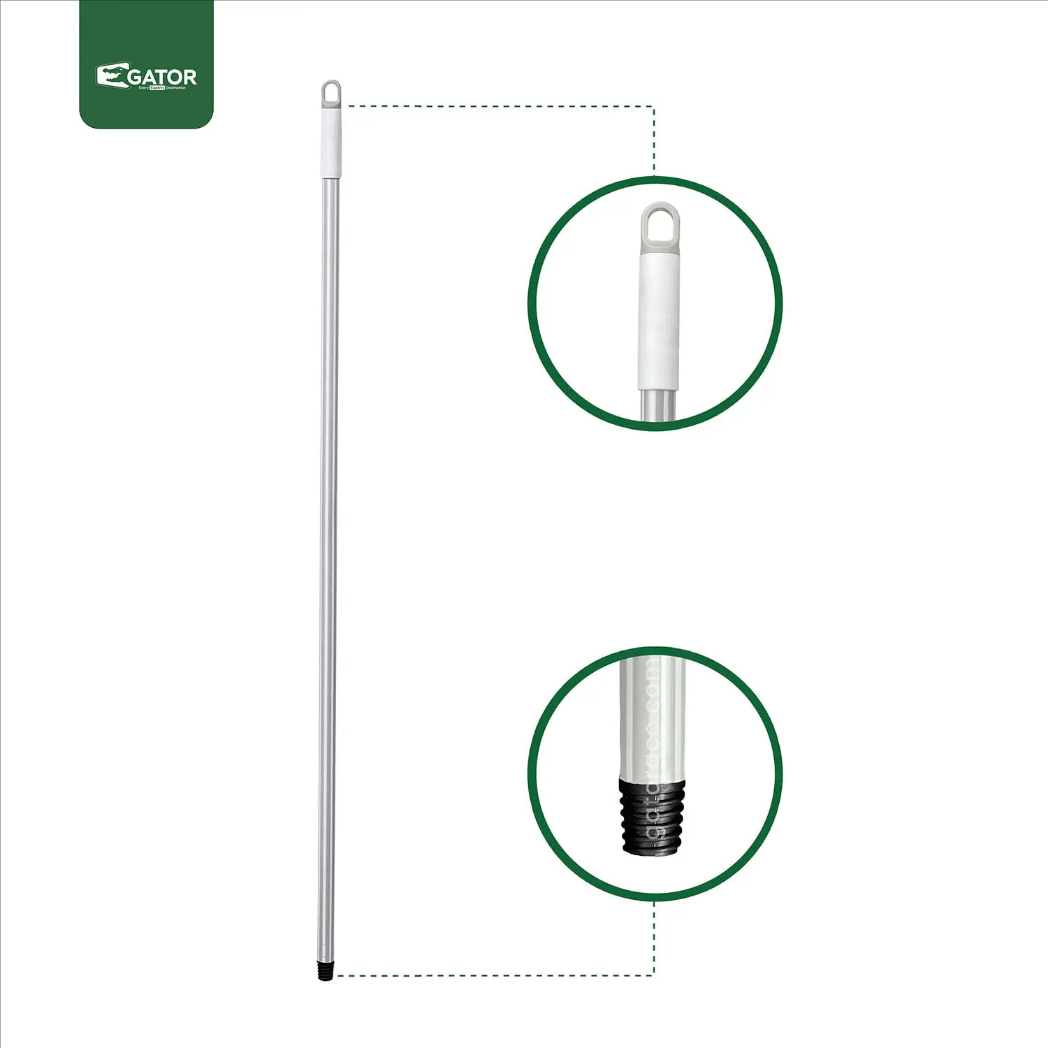 broom stick Handle Grey Gator UAE BH02