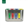 Customizable Recycle Bin Stainless Steel Gator UAE RB01-3C
