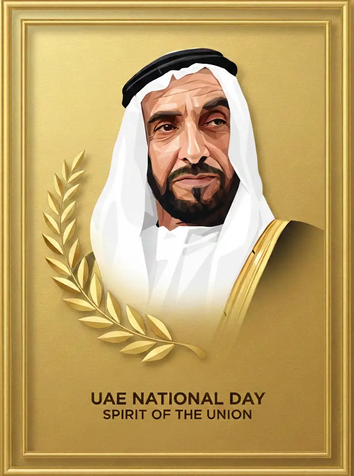 UAE National Day 2025 Sheikh zayed Gator Dubai