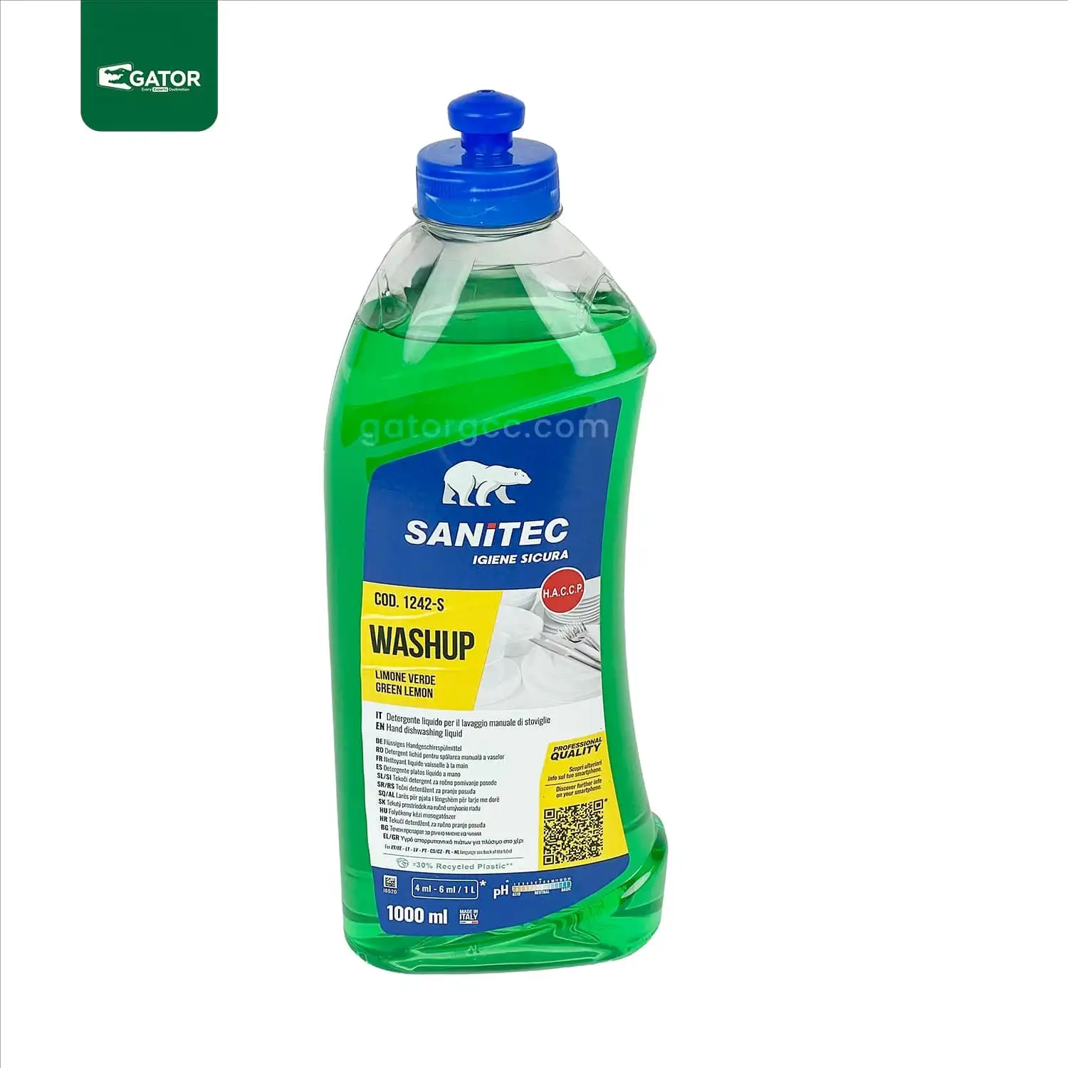 Gator Sanitec Hand dishwashing liquid SN49-1